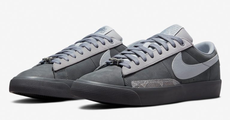 Official Look at the FPAR x Nike SB Blazer Low “Cool Grey”