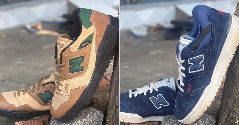 Early Look at Some 2022 New Balance 550s