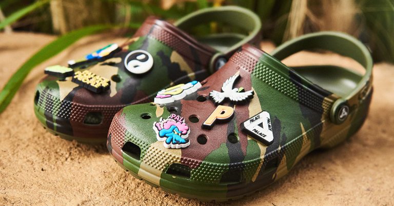 Palace & Crocs Reunite For a “Jungle Camo” Classic Clog