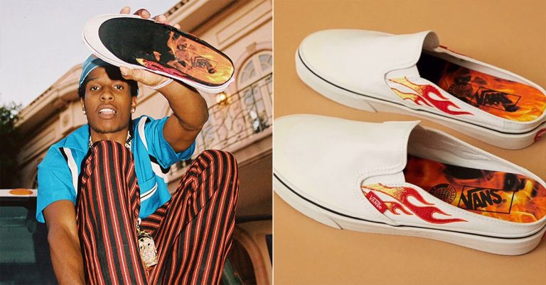 A$AP Rocky x Vans Collab Dropping in New Colorways