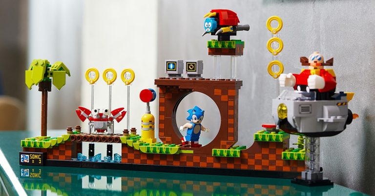 LEGO Has Launched a 1,125-Piece Sonic The Hedgehog Green Hill Zone Set