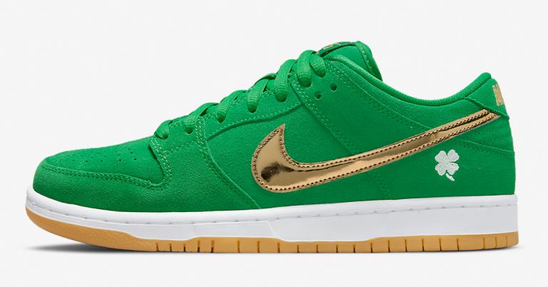 Official Look at the Nike SB Dunk Low “St. Patrick’s Day”