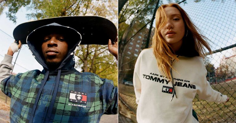 Tommy Jeans and AAPE Launch Second Collection