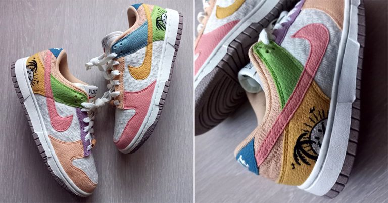 First Look at an Upcoming “Tropical” Nike Dunk Low