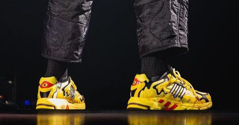 Bad Bunny Breaks Out His adidas Response CL in Yellow