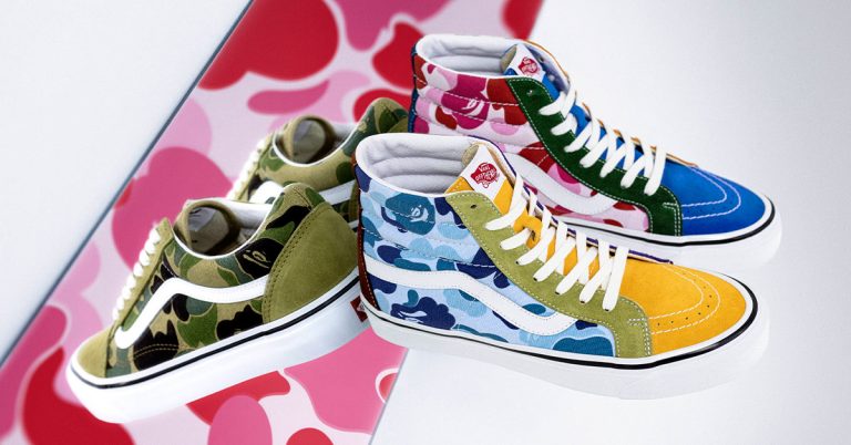 BAPE & Vans Team Up For Second Collection