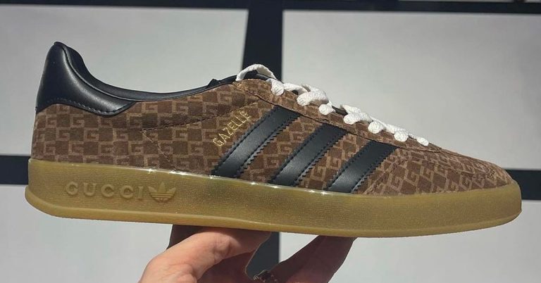 Gucci Reveals adidas Gazelle Collaboration