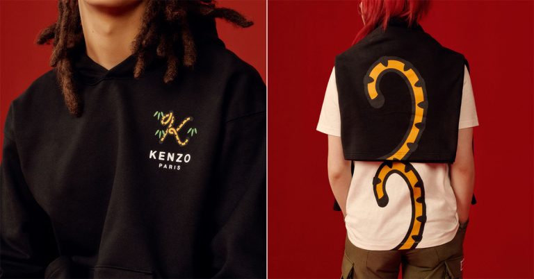 KENZO Unveils Tiger Tail Collection by NIGO