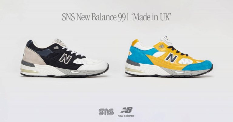 SNS Unveils Its New Balance 991 Made in UK Pack