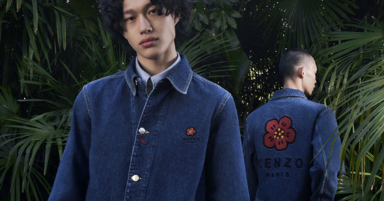 KENZO Unveils NIGO’s “Denim Boke Flower” Capsule