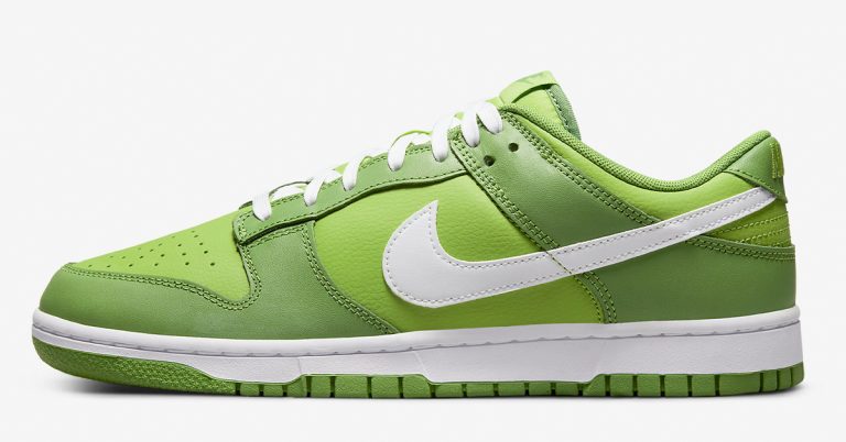 Nike Dunk Low Gets a Mostly Green Makeover