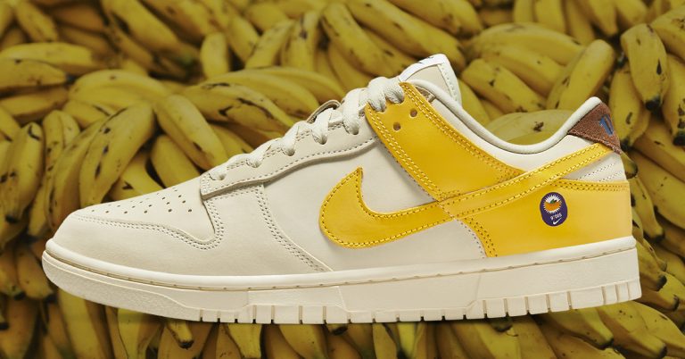 Official Look at the Nike Dunk Low LX “Banana”