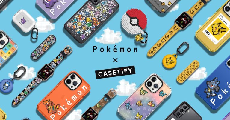 CASETiFY Launching Pokémon “Pixel Art” Collection