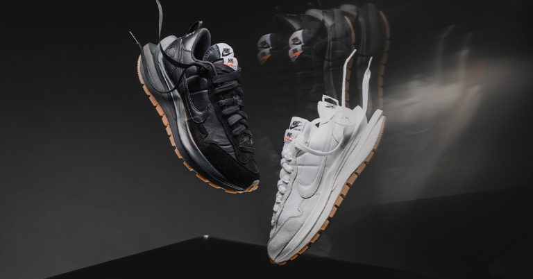 sacai x Nike VaporWaffle “Black” & “White” Finally Dropping