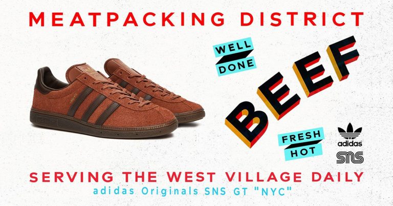 SNS x adidas GT “NYC” Pays Homage to City’s Meatpacking District