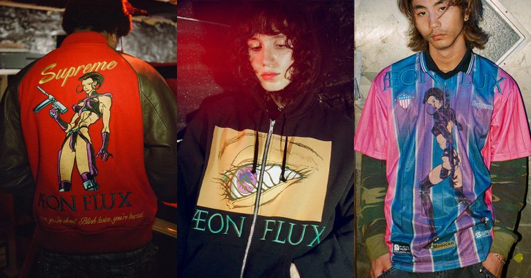 Supreme Pays Tribute to ’90s Animated Series ‘Æon Flux’