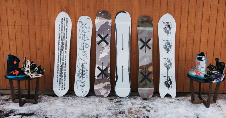 Burton Dropping Snowboarding Collection c/o Virgil Abloh