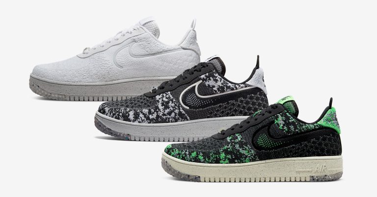 Nike Introduces the Air Force 1 Crater FlyKnit Next Nature