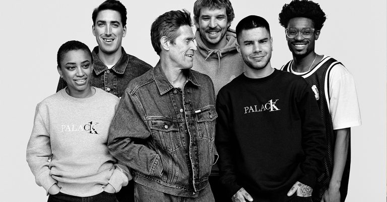 Palace Drops Epic Campaign For Calvin Klein Collab