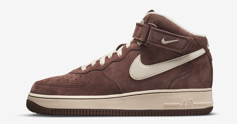Official Look at the Nike Air Force 1 Mid “Chocolate”