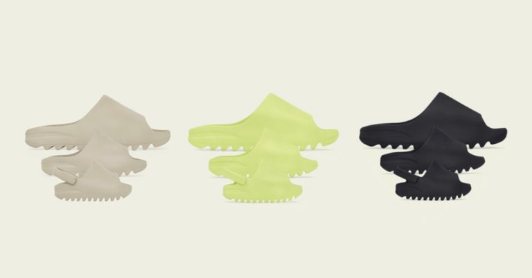adidas YEEZY Slides Return In Three Colorways
