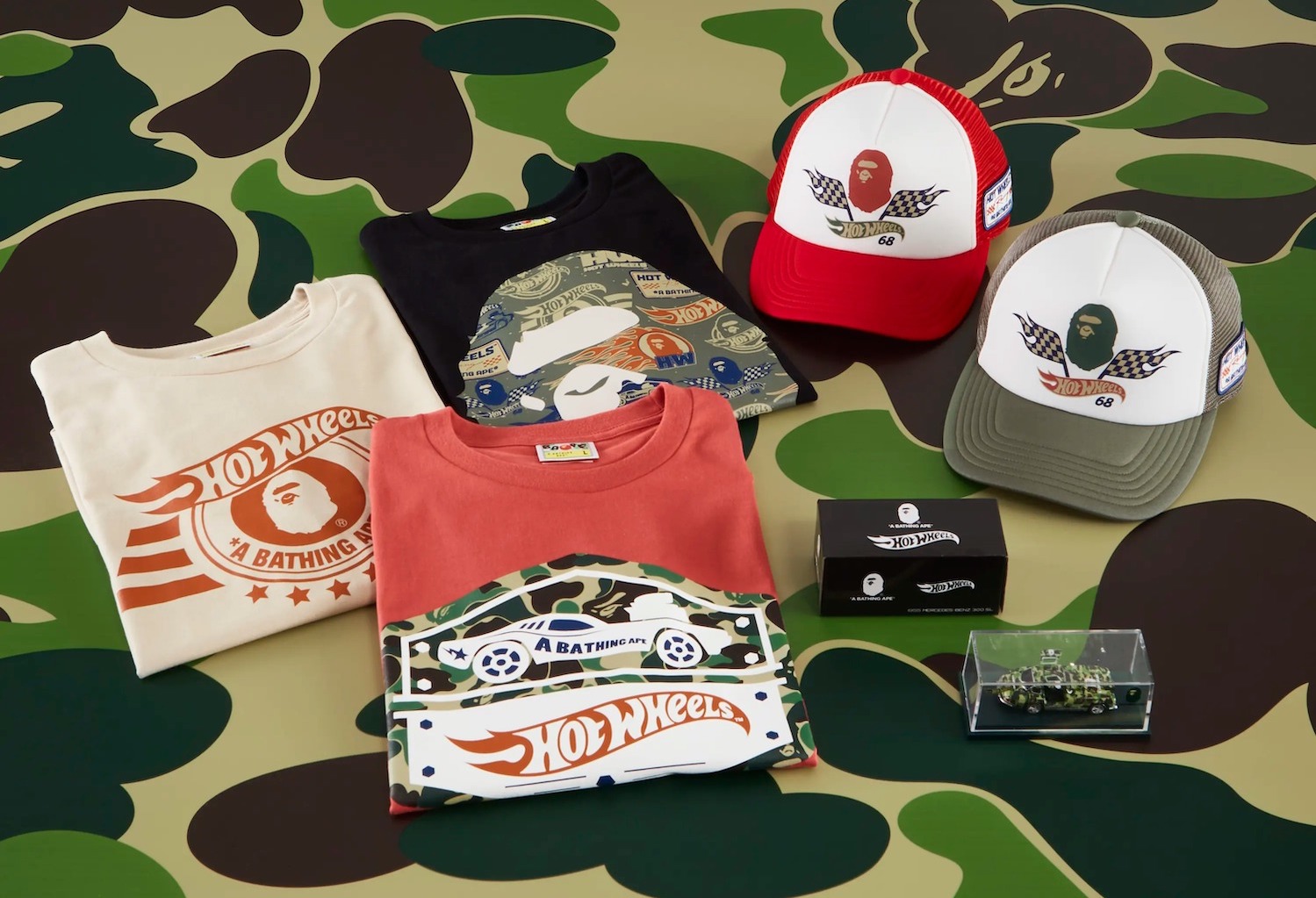 BAPE & Hot Wheels Launch Die-Cast & Apparel Collection