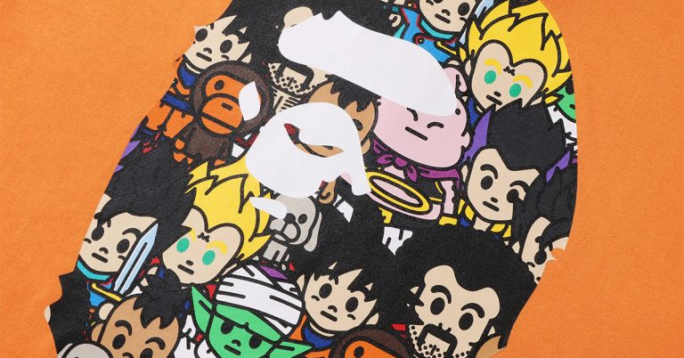BAPE Unveils New BABY MILO Dragon Ball Z Collection