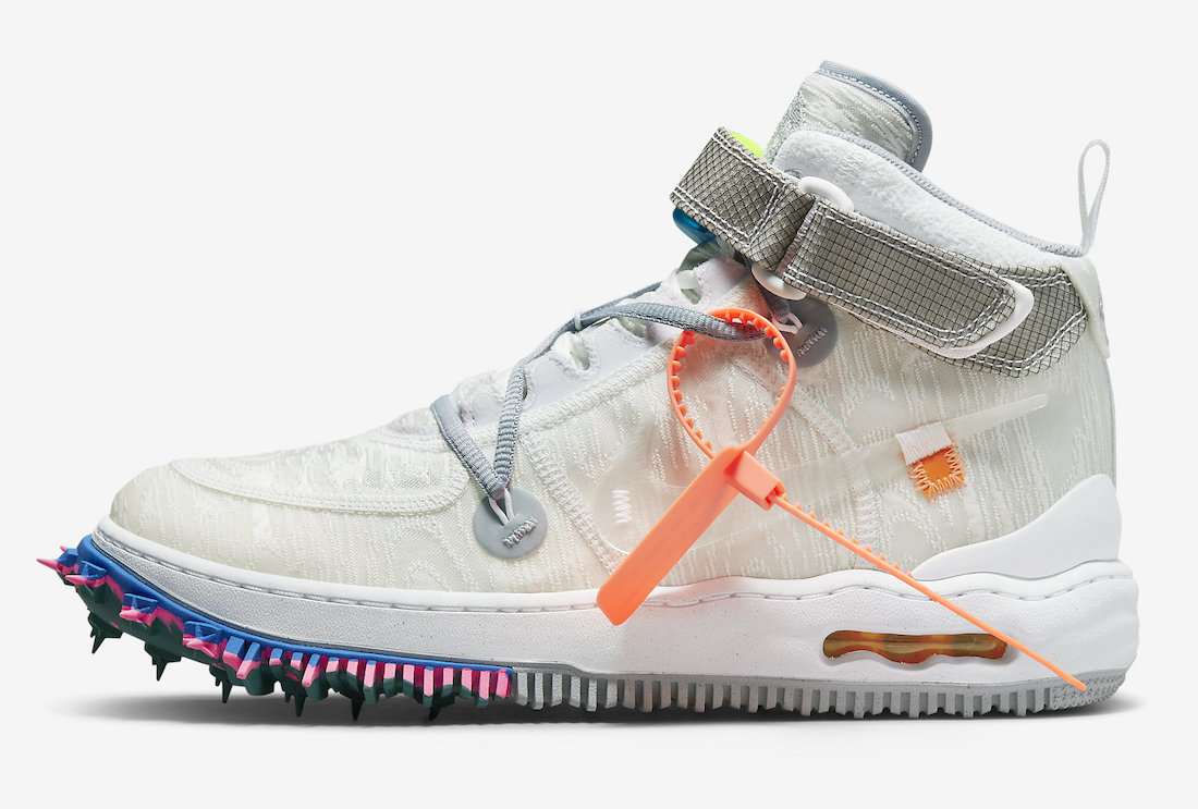  Off-White Nike Air Force 1 Mid Architecture Campaign Images