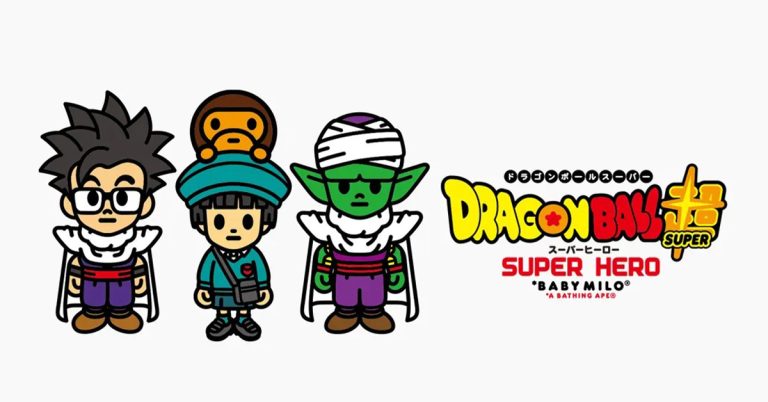 BAPE x Dragon Ball Super: Super Hero BABY MILO Collection