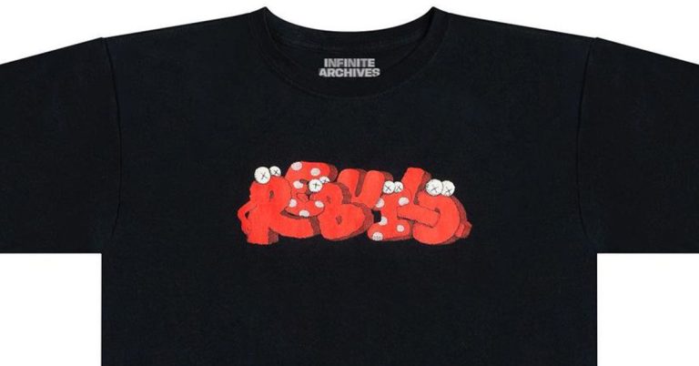 KAWS x Infinite Archives Tees In Support of Rebuild Foundation