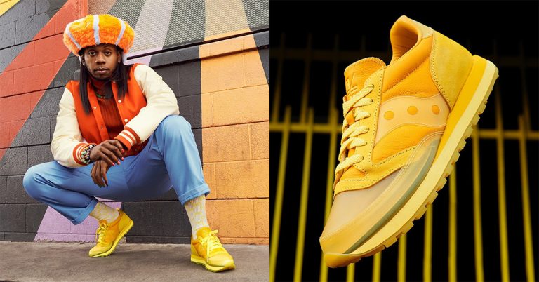 Trinidad Jame$ Launches “Lunch Pail Yellow” Hommewrk x Saucony Jazz
