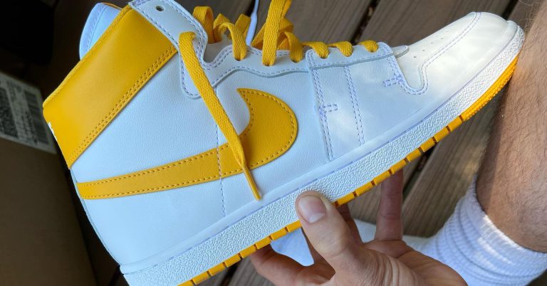 First Look at the Nike Air Ship “University Gold”