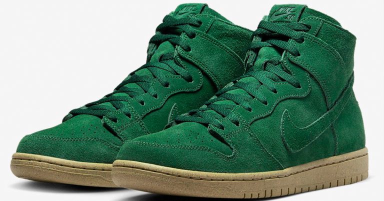 Official Look at the Nike SB Dunk High Decon “Gorge Green”