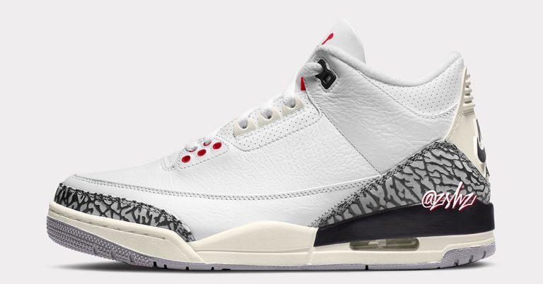 Air Jordan 3 “White Cement Reimagined” Dropping March 2023