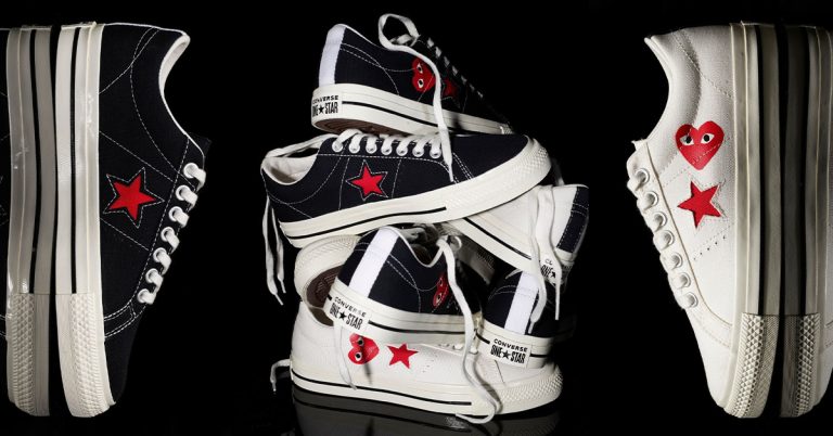 Comme des Garçons PLAY Takes On the Converse One Star