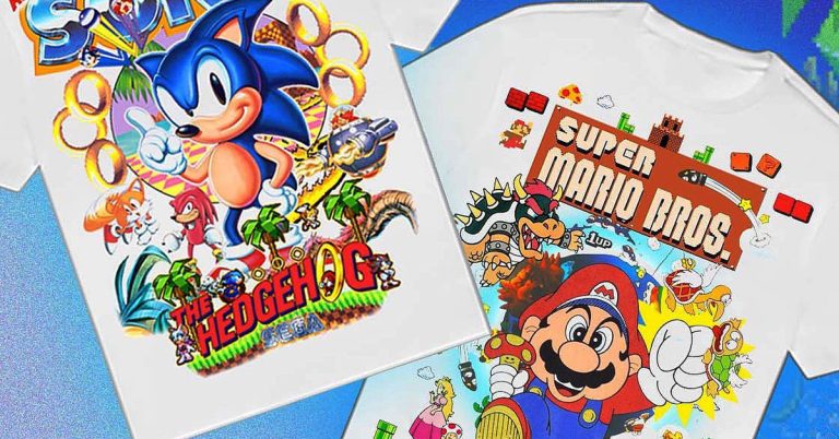 Dbruze “Sega vs Nintendo” Tees Pay Homage to OG Console War