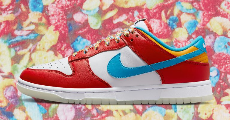 LeBron James x Nike Dunk Low “Fruity Pebbles” Release Date