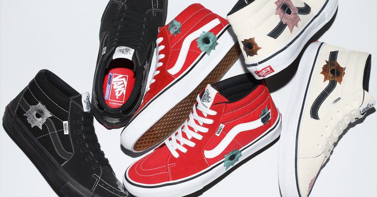 Supreme x Nate Lowman x Vans Grosso Mid Collection