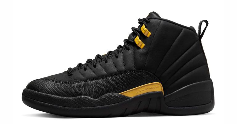 The Air Jordan 12 Is Getting a “Black Taxi” Colorway