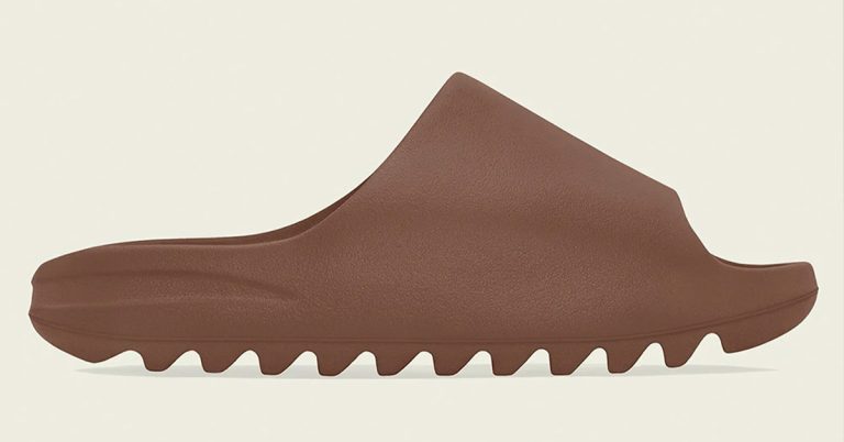Official Look at the adidas YEEZY Slide “Flax”