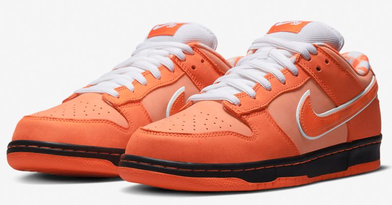 Concepts x Nike SB Dunk Low “Orange Lobster” Official Images