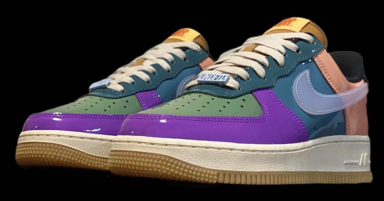 UNDEFEATED x Nike Air Force 1 “Multi-Patent” Revealed in Second Colorway