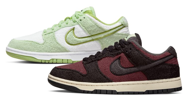 Nike Introduces “Fleece” Iterations of the Dunk Low