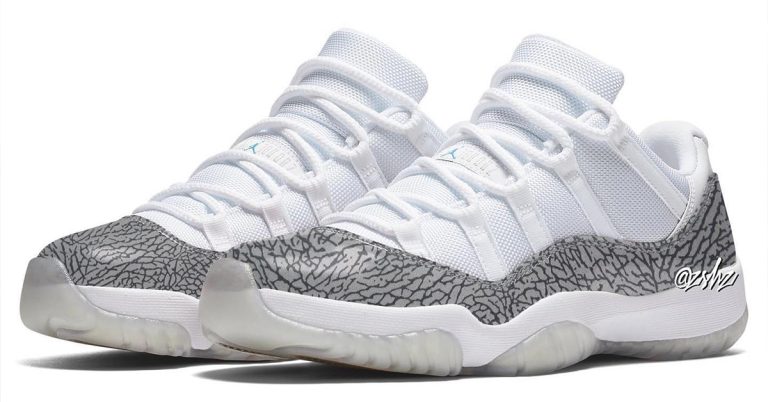 Elephant Print Is Coming to the Air Jordan 11 Low