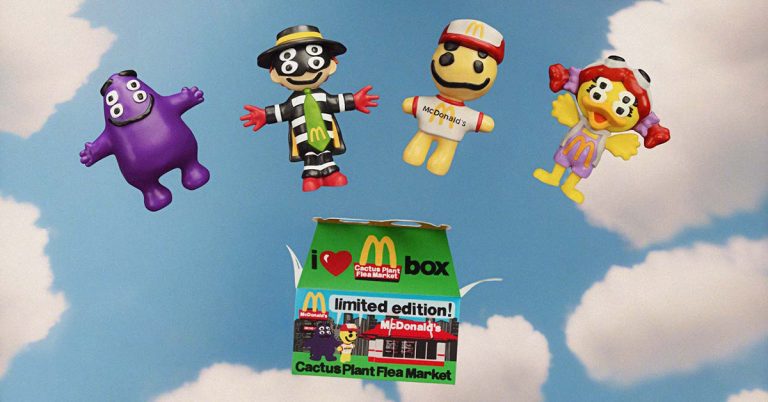 McDonald’s x Cactus Plant Flea Market: Happy Meals for Adults