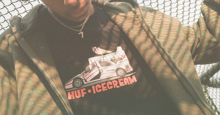 ICECREAM & HUF Launch Skate-Inspired Collection