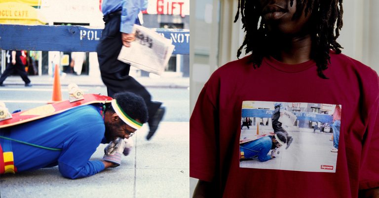 Supreme Teams Up with Performance Artist Pope.L