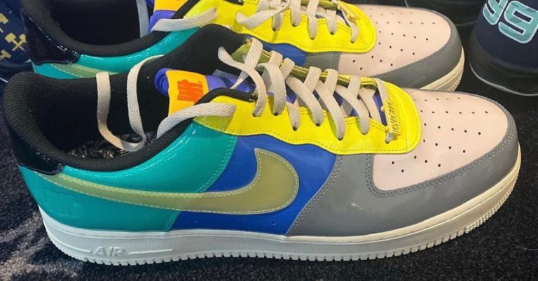 UNDEFEATED x Nike Air Force 1 Revealed in Third Colorway