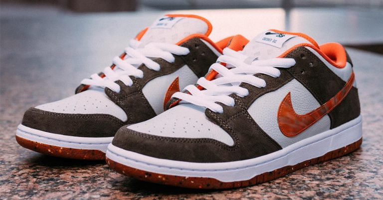 Crushed DC x Nike SB Dunk Low “Golden Hour” Release Date