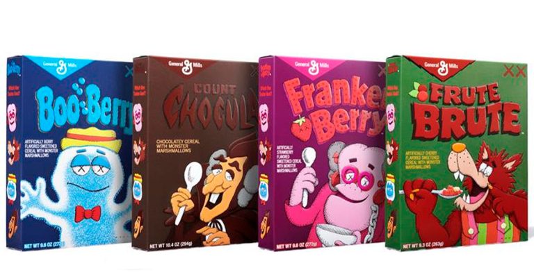 KAWS Is Dropping a Monsters Cereal Collection